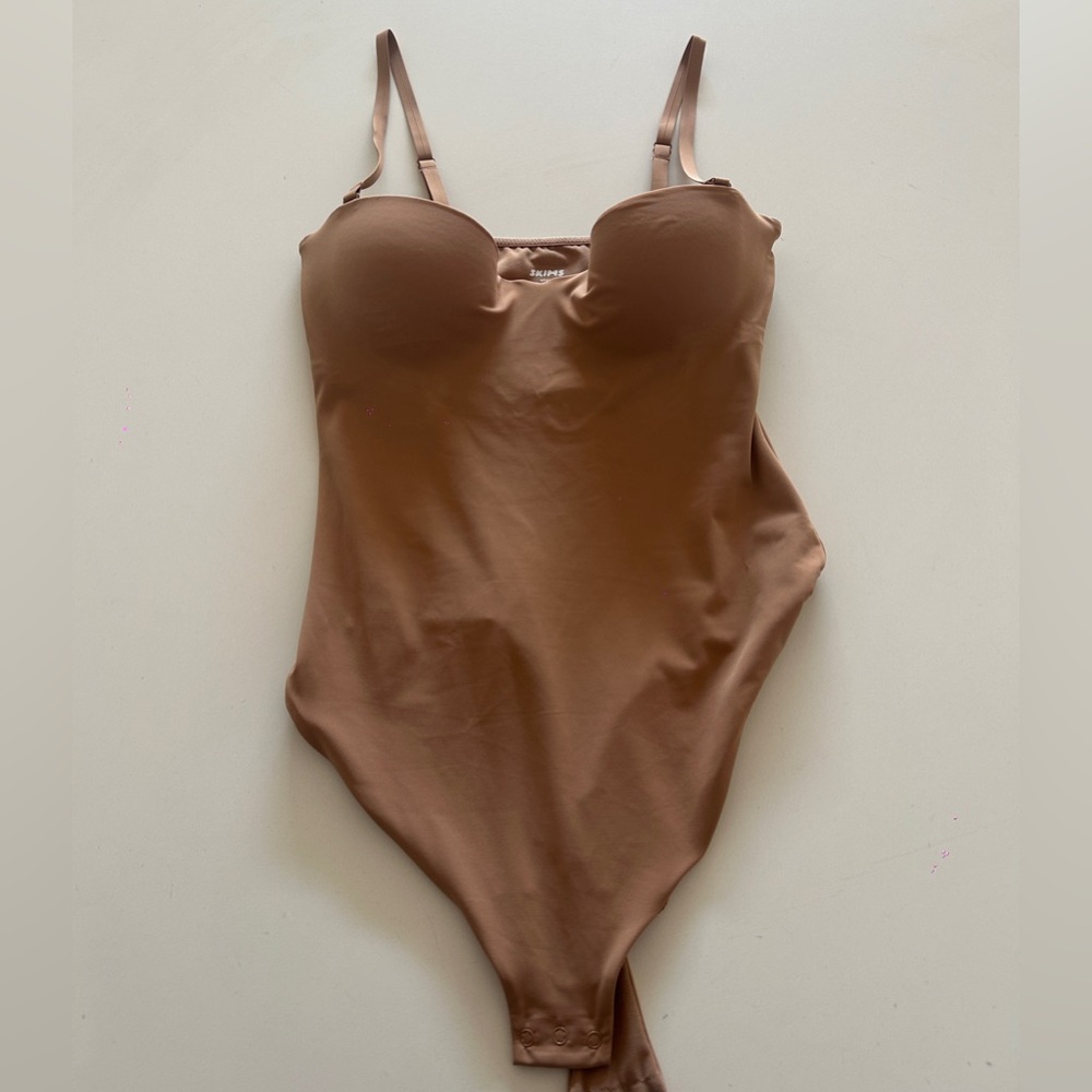 SKIMS body tan bodysuit